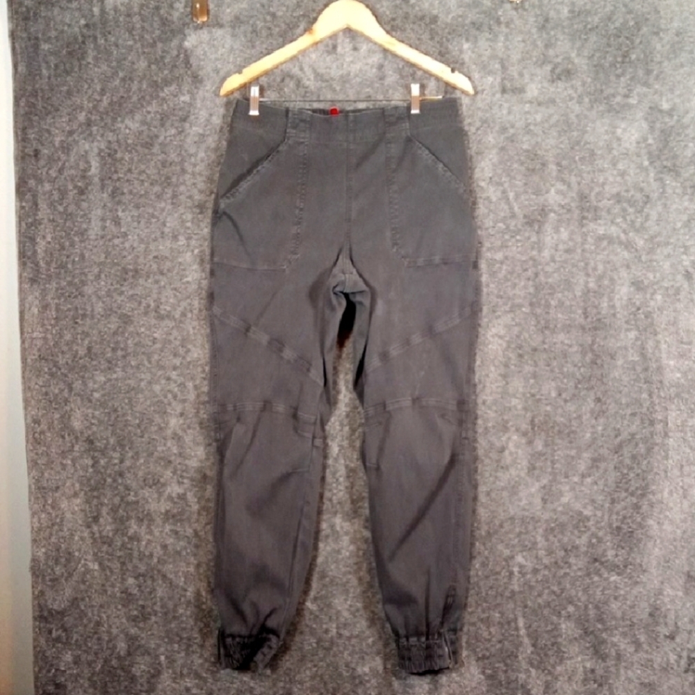 Spanks Pullover Tummy Control Gray Pants Womems XL/TG Fair Condition